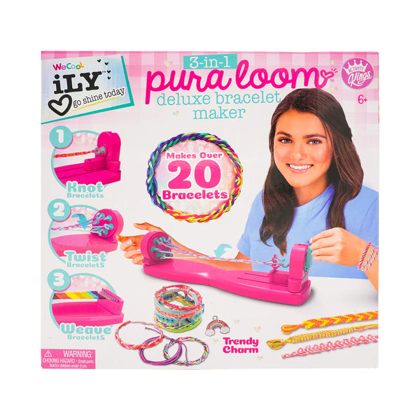 WeCool 3-in-1 Pura Loom Deluxe Bracelet Maker