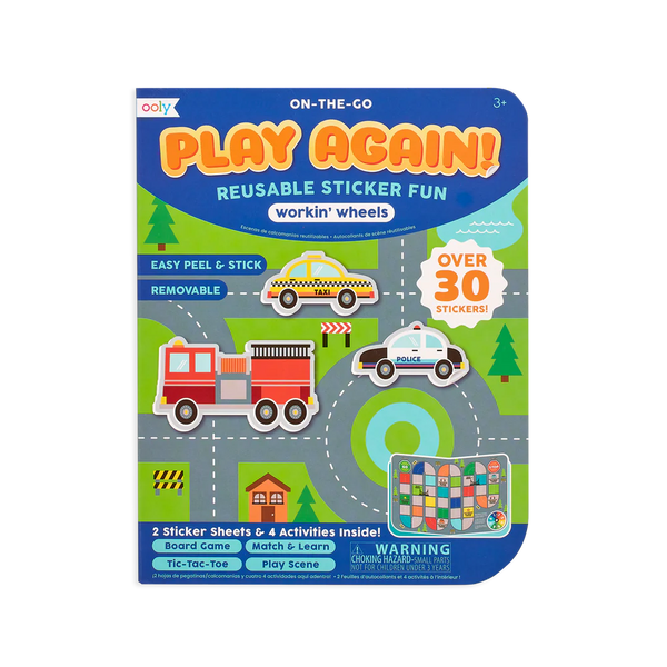 Ooly Play Again! Mini On-The-Go Activity Kit