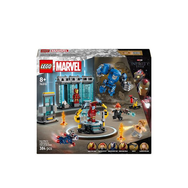 LEGO Marvel | Iron Man's Laboratory: Hall of Armor  (384 pcs) | 76315