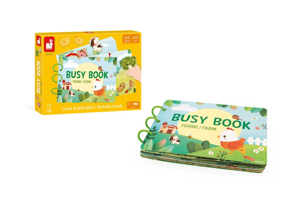 Janod | Busy Book | Farm