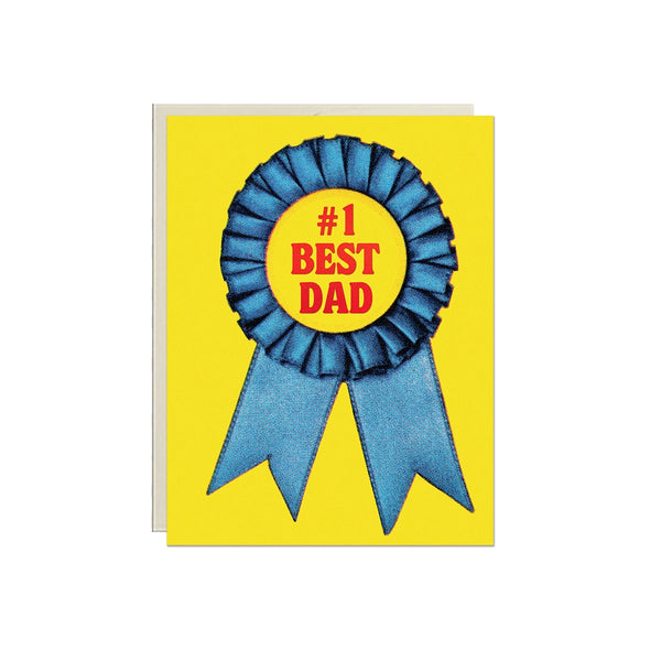 Lucky Goods Greeting Card | #1 Dad