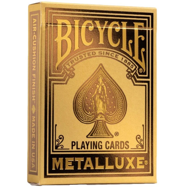 Bicycle Metalluxe Holiday Gold