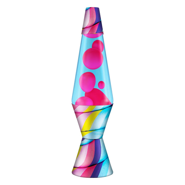 Lava Lamp with a Classic Silver Base | 14.5"