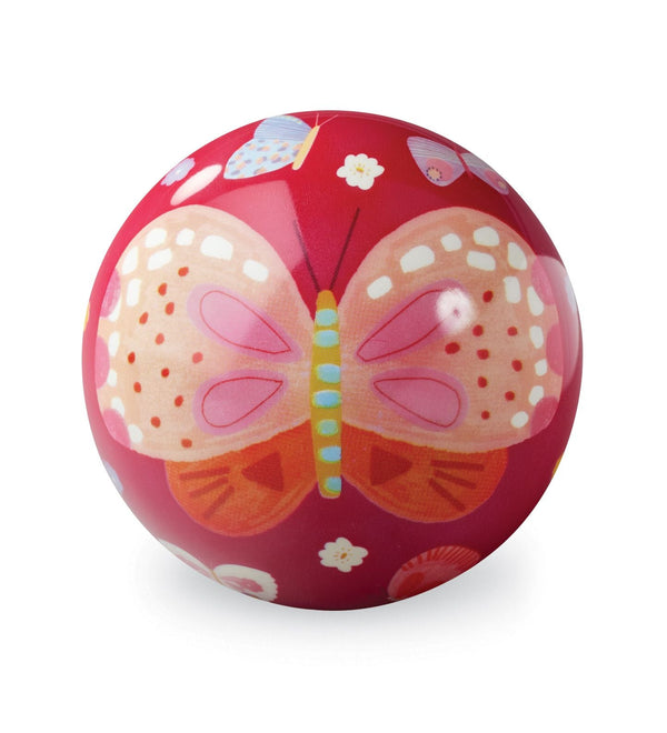 Crocodile Creek 4" Play Ball | Butterfly Garden