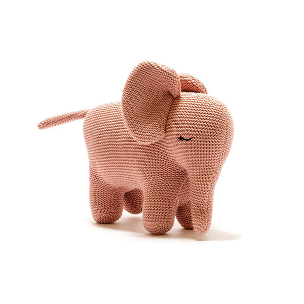 Best Years Organic Cotton Pink Elephant
