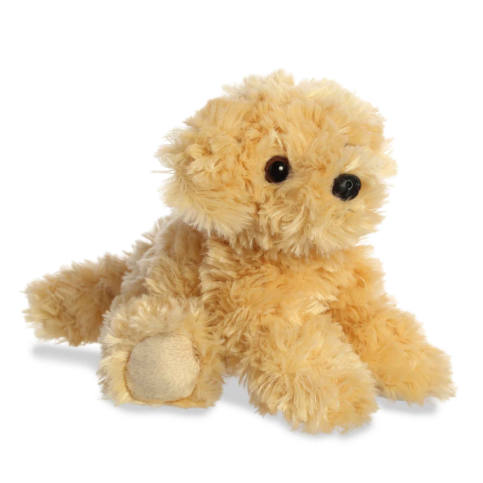 Aurora World's Mini Flopsie Stuffed Animal Ginny Goldendoodle