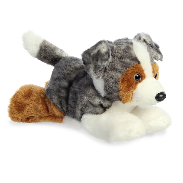 Aurora World's Mini Flopsie Stuffed Animal | Australian Shepherd