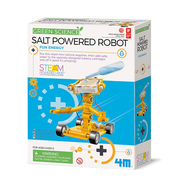 Green Science Salt Powered Robot