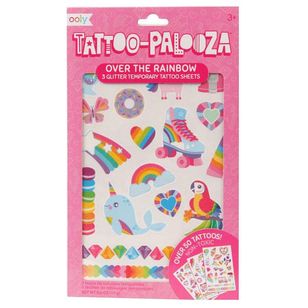 Tattoo-Palooza Temporary Tattoos - 3 Tattoo sheets per package