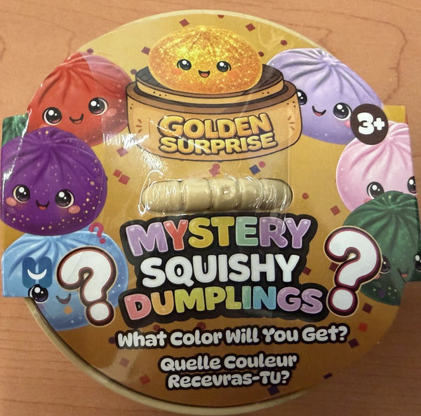 Mystery Squishy Dumpling Assorted Colours | Golden Surprise