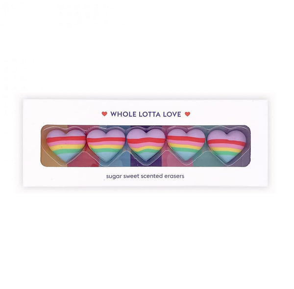 Snifty | Whole Lotta Love Scented Eraser Set