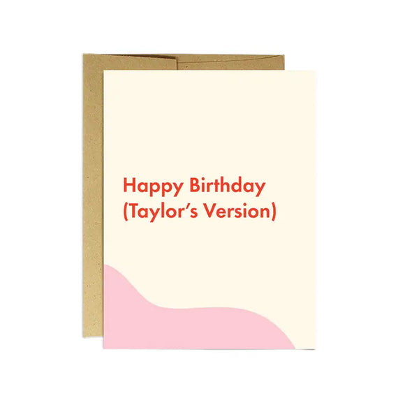 Happy Birthday (Taylor's Version)