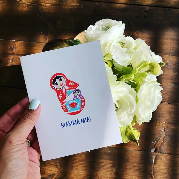 Mamma Mia! Greeting Card