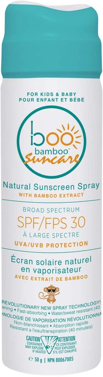 Boo Bamboo Sincere Natural Sunscreen Spray SPF 30 | 50g