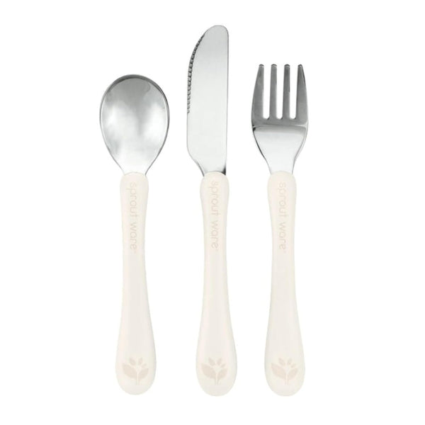 Stainless Steel and Sprout Ware Cutlery | 3-Piece Set