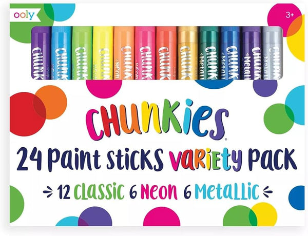 Chunkies Variety Pack | 24 Paint Sticks