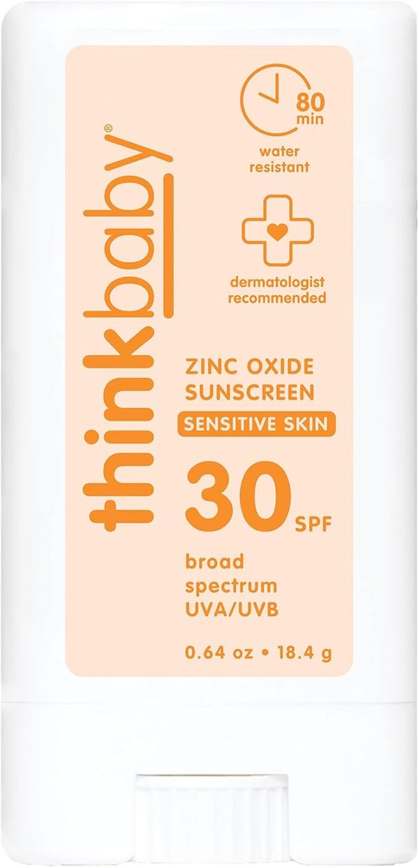 Think Baby Mineral Based Sunscreen Sensitive Skin Stick SPF 30+