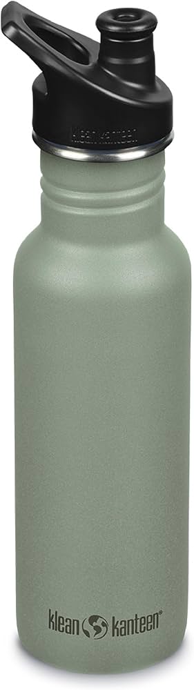 Klean Kanteen 18 oz Classic Water Bottle with Sport Cap