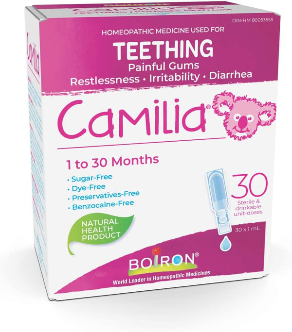 Boiron Camilia Teething Drops | Pack of 15 or 30