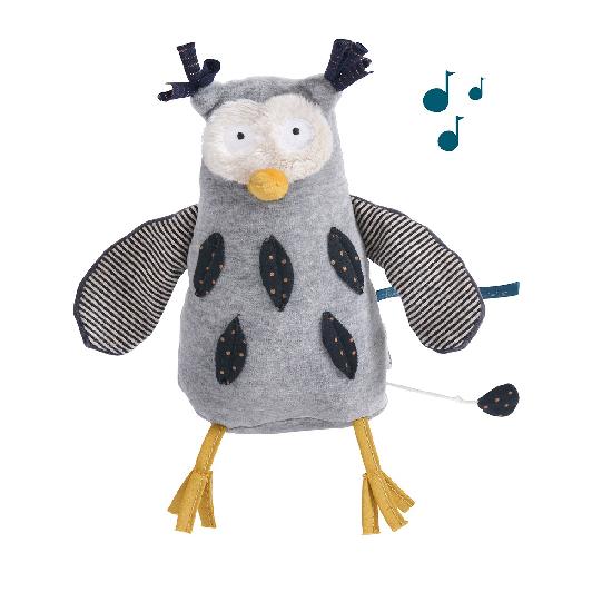 Moulin Roty Les Moustches Musical Owl