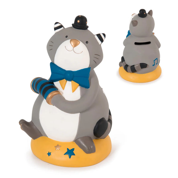 Moulin Roty Les Moustaches Cat Money Box