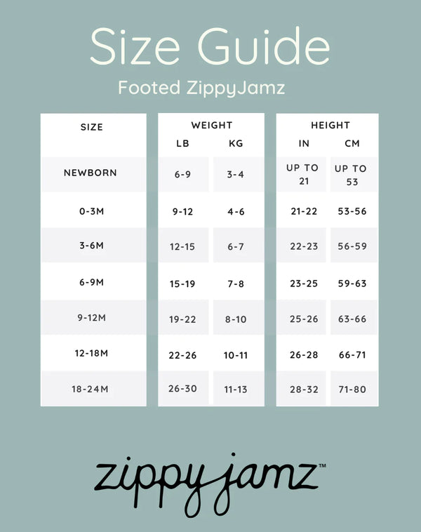 Zippy Jamz Sleeper | Footed