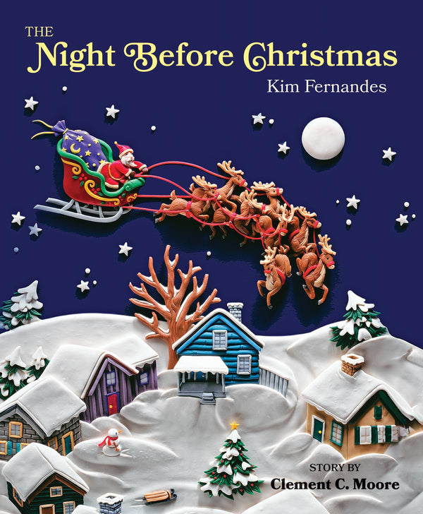 The Night Before Christmas Board Book - By Kim Fernandez