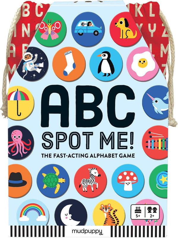 Mudpuppy ABC Spot Me! The Fast Acting Alphabet Game