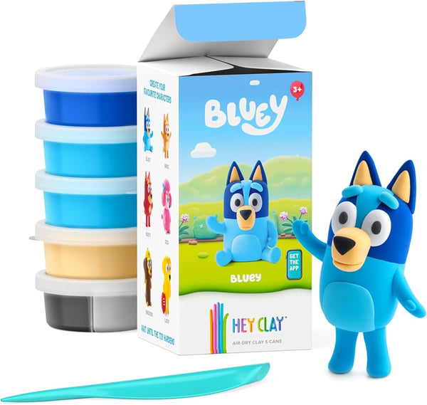 Hey Clay| Bluey Collection 5 pk