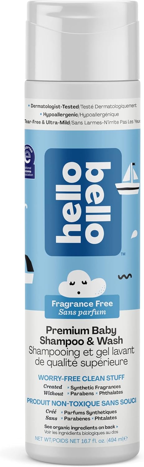 Hello Bello Premium Baby Shampoo and Wash (494 mL)