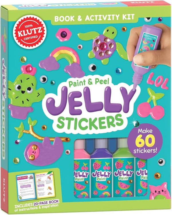 Klutz | Paint and Peel Jelly Stickers