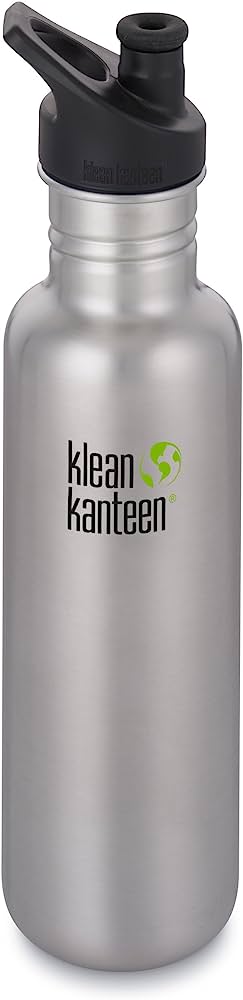 Klean Kanteen Bottle 12oz Kid Classic Narrow Sport Sparkling Grape