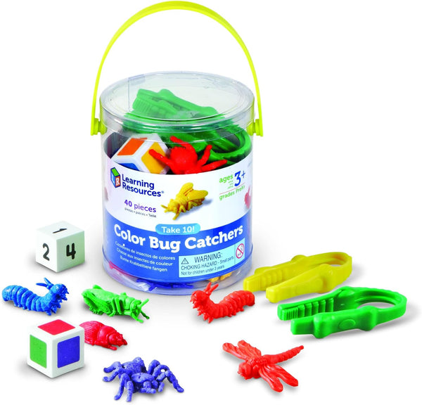 Learning Resources Take 10! Color Bug Catchers