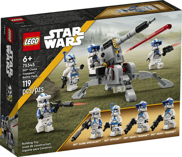 LEGO Star Wars | 501st Clone Troopers™ Battle Pack 75345