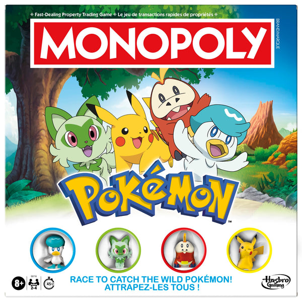 Hasbro | Monopoly| Pokemon Edition
