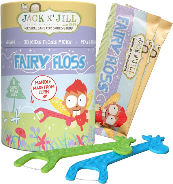 Jack N' Jill Biodegradable Floss Picks (30 pieces)