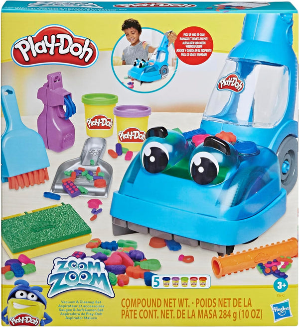 Play Doh Zoom Zoom Vacuum and Clean-Up Set