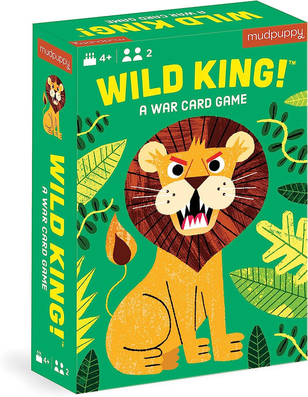 Mudpuppy Wild King! | A War Card Game