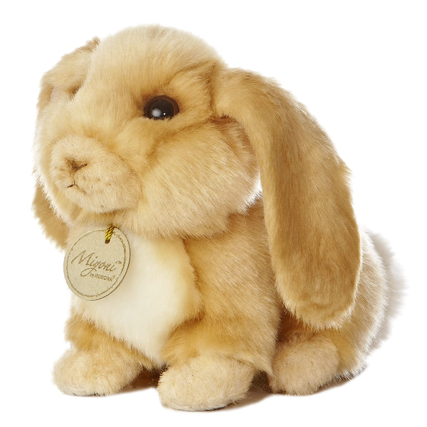 Aurora MiYoni Stuffed Animal | Lop Eared Rabbit 8"