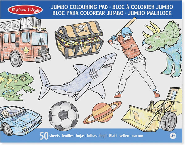 Melissa & Doug Jumbo Colouring Pad