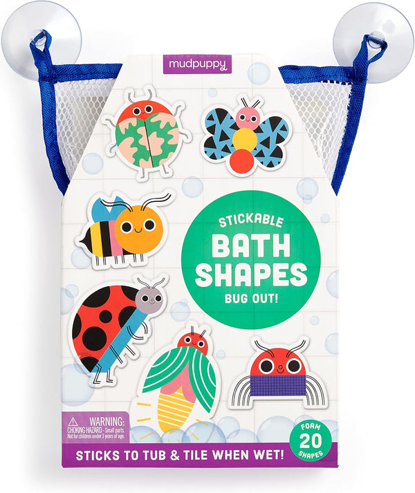 Mudpuppy Stickable Bath Shapes