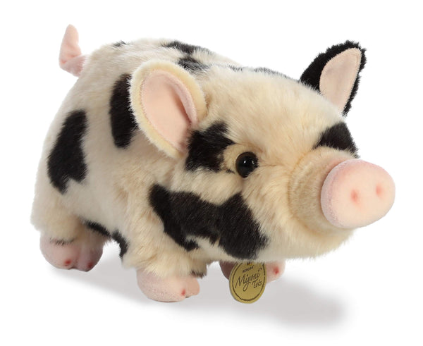 Aurora MiYoni Tots Stuffed Animals | Pot Bellied Piglet Spotted 11"