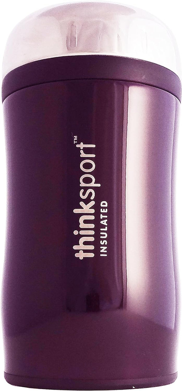 Thinksport Insulated Food Container with Spork | 17 ounces | Purple