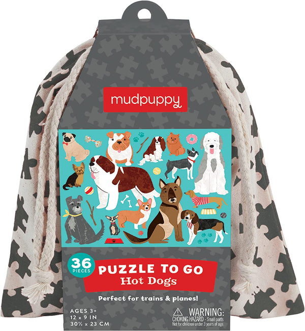 Mudpuppy Puzzles To Go | 36 pieces | Various Themes