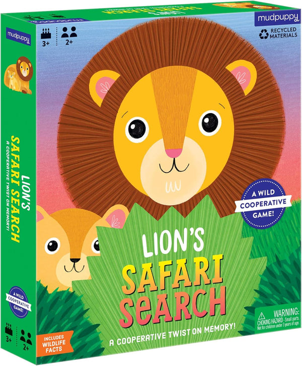 Mudpuppy Lion's Safari Search Cooperative Game