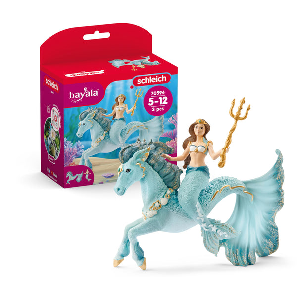 Schleich Set | Mermaid Eyela on Underwater Horse | 70594