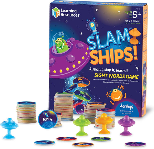 Learning Resources Slam Ships | Sight Words Game
