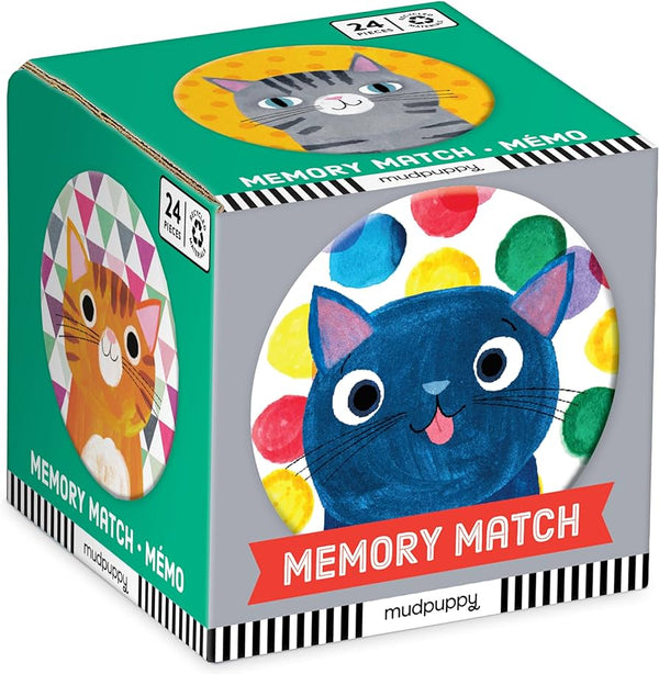 Mudpuppy Mini Memory Match Game