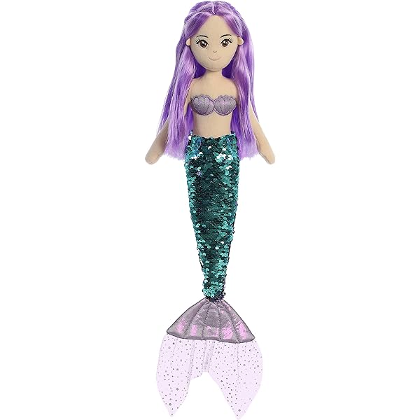 Aurora Sea Sparkles Mermaid Doll - 18"