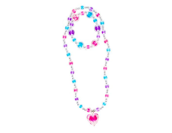 Great Pretenders I Heart You Necklace and Bracelet Set